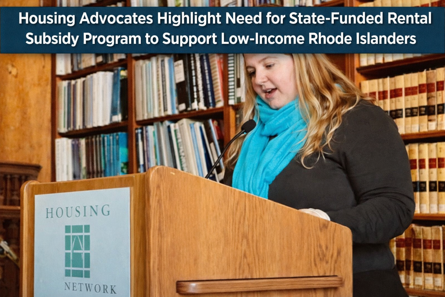 Housing advocates highlight need for state-funded rental subsidy program to support low-income Rhode Islanders